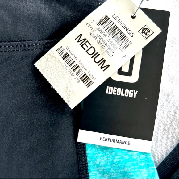 NWT Ideology Performance Leggings - Size Medium - Picture 7 of 9